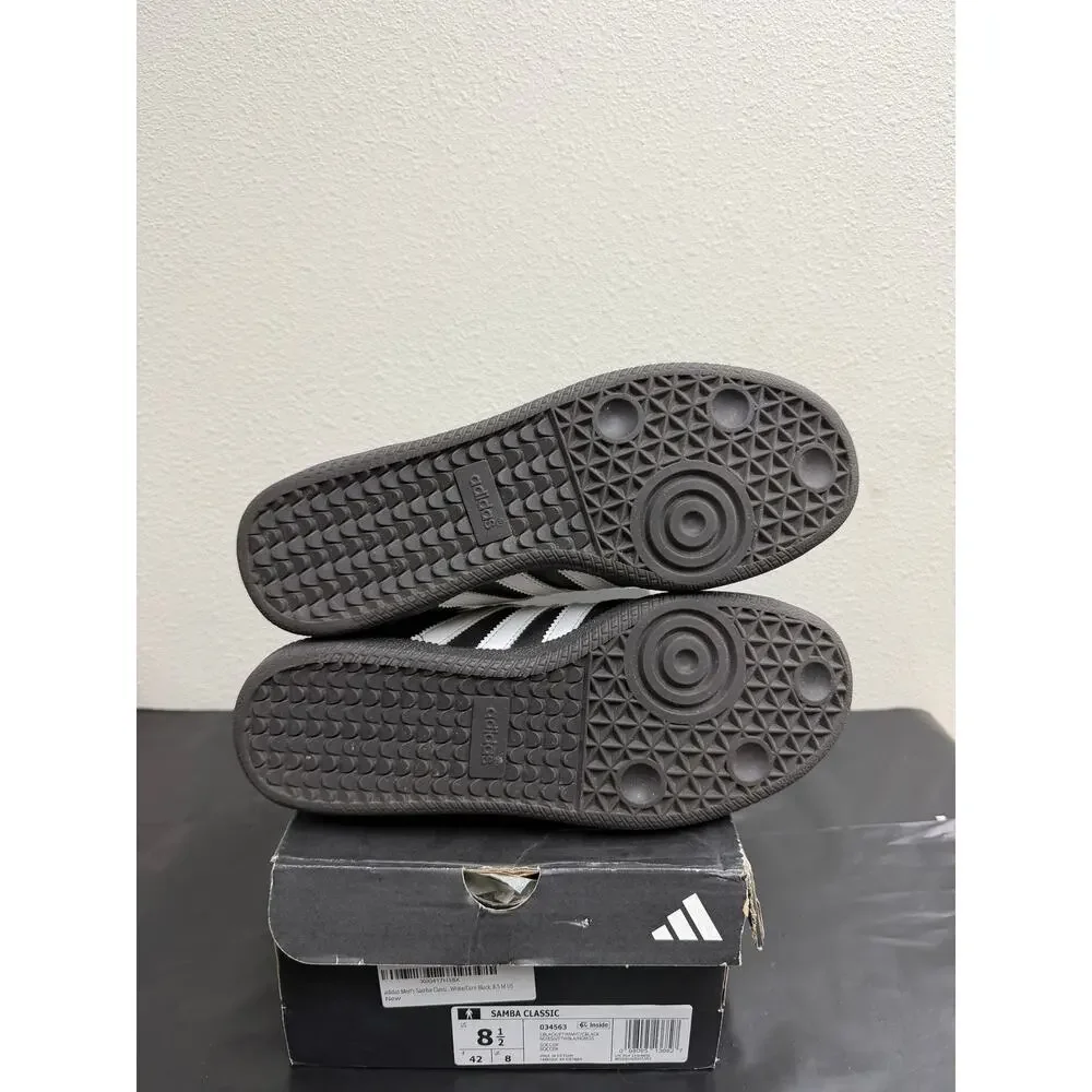 Adidas Samba Classic Black White Gum US 8 Use